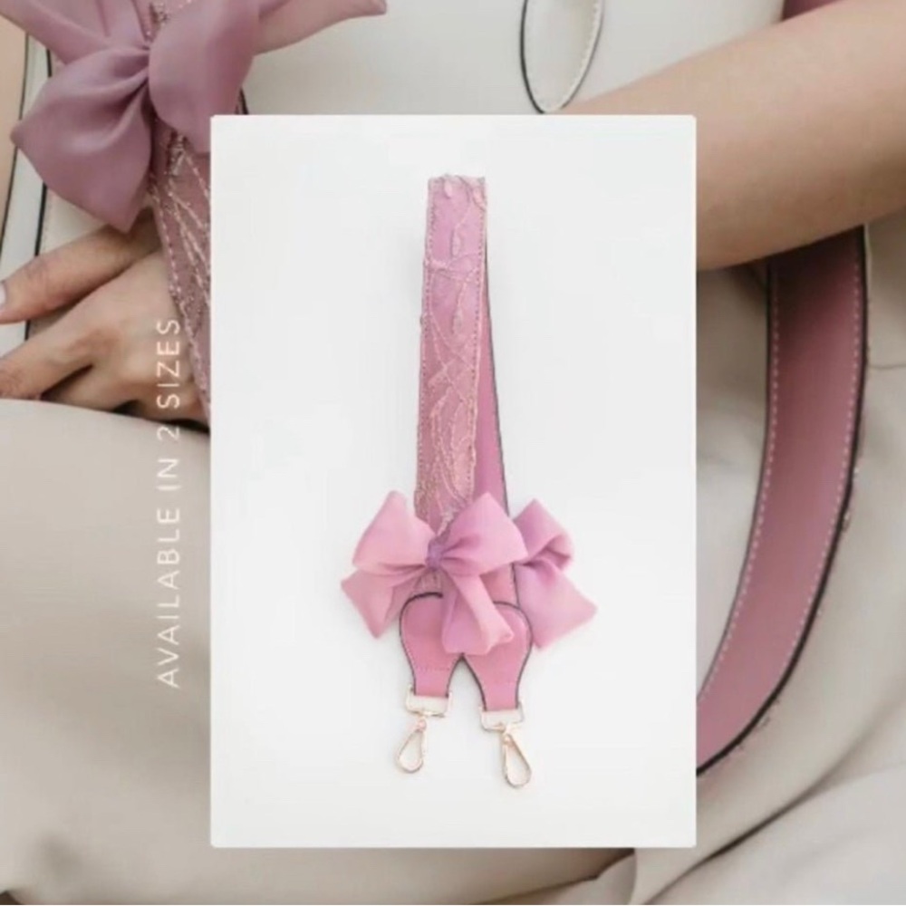 Beautiful Dusty Pink Handbag Strap